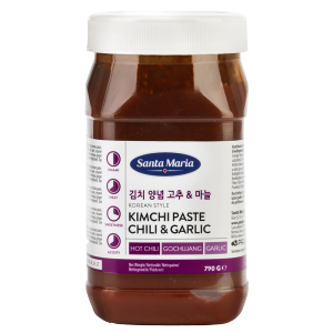 Santa Maria Korean Style Kimchi Paste Chili & Garlic 6x790g