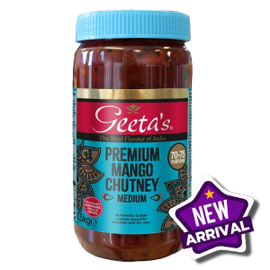 Geeta's Premium Mango Chutney 4x1.5kg