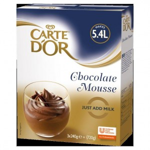 Carte Dor Choc Mousse 6X3X250GM