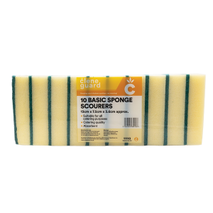 Basic Sponge Scourers 20x10pk