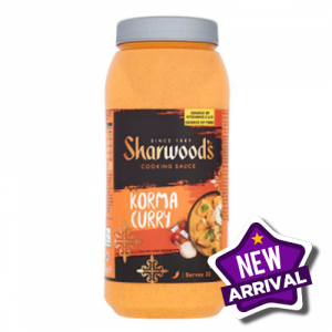 Sharwood’s Korma Curry Cooking Sauce 2x2.5kg