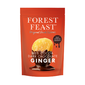 Forest Feast 60% Cocoa Dark Chocolate Ginger 6x130g