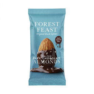 Forest Feast Salted Dark Chocolate Almonds 12x40g Impulse