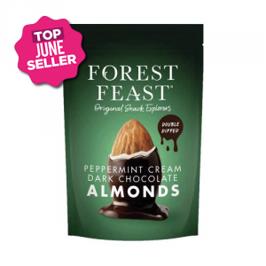 Forest Feast Peppermint Cream Dark Chocolate Almonds