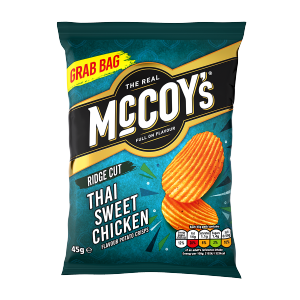 McCoy's Thai Sweet Chicken Crisps 26x45g