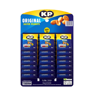 KP Salted Peanuts 21x50g