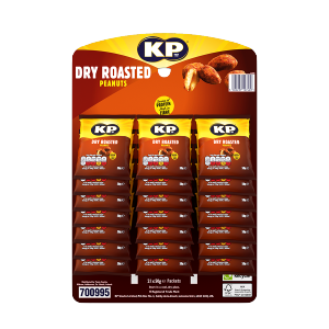 KP Dry Roasted Peanuts 21x50g