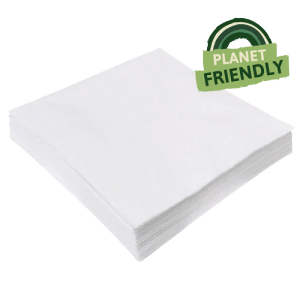 White Napkins 2ply 33cm (10x200)