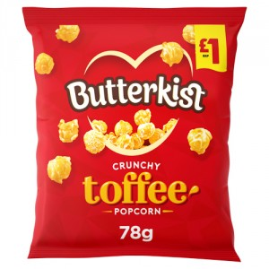 Butterkist Toffee Popcorn 12x78g