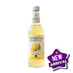 Synerchi Ginger & Lemongrass Kombucha 12x330ml