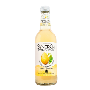 Synerchi Ginger & Lemongrass Kombucha 12x330ml
