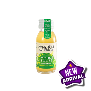 Grapefruit, Lime and Ginger Immune Boost Kombucha Shot (10x60ml) Synerchi