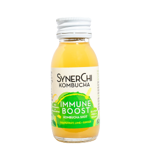 Grapefruit, Lime and Ginger Immune Boost Kombucha Shot (10x60ml) Synerchi