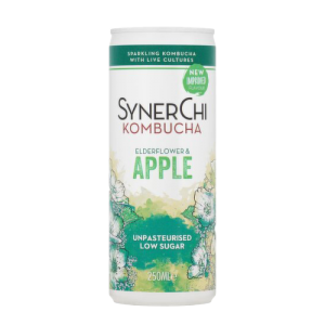 Synerchi Apple & Elderflower Kombucha 12x250ml