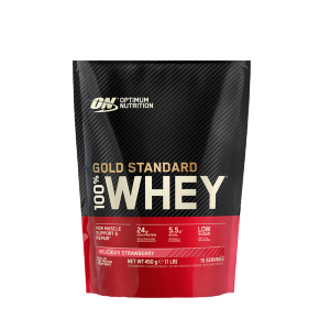 Optimum Nutrition Strawberry Protein Powder 4x450g