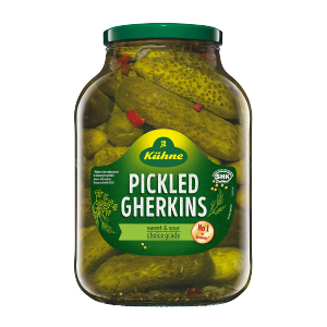 Kuhne Pickled Gherkins 4x2.45kg