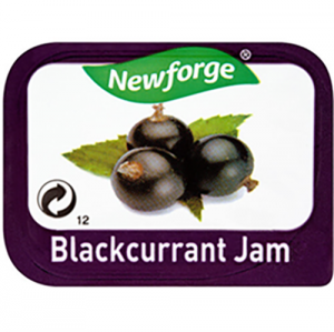 Newforge Blackcurrant Jam 96 x 20g