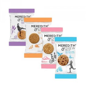Meredith & Drew Mini Pack 4 Varieties x2 Biscuits x 100 Packets