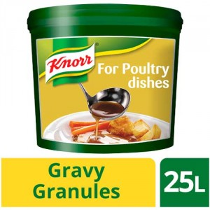 Knorr Poultry Gravy Granules 1x25ltr