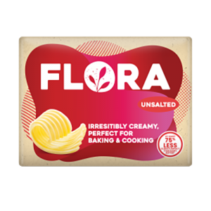 Flora Unsalted Butter 24x200g (Plant Based)