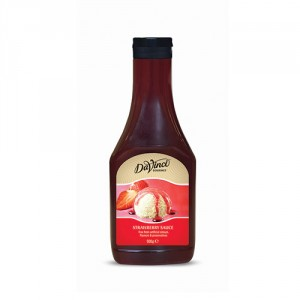 Davinci Strawberry Flavour Sauce 12x500g