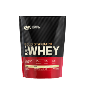 Optimum Nutrition Vanilla Protein Powder 4x450g