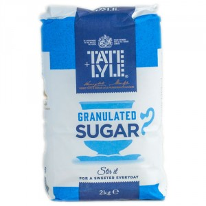 Tate & Lyle Granulated Sugar 6x2kg