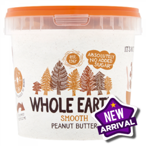 Whole Earth Smooth Peanut Butter 2x1kg