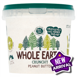 Whole Earth Crunchy Peanut Butter 2x1kg