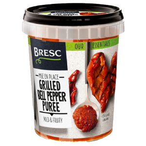 Bresc Grilled Bell Pepper Puree 6x450g