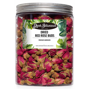 Dried Red Rose Buds 12x140g (Jar)