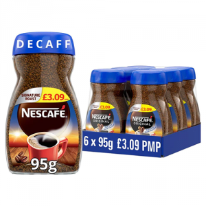 Nescafe Decaf Granules 6X95GM