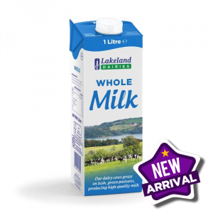 Lakeland Whole Milk 12x1ltr