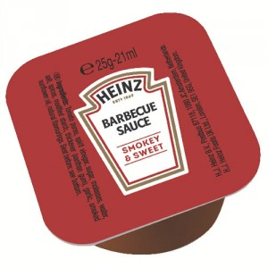 Heinz Bbq Sauce Dip Pot 100X25GM