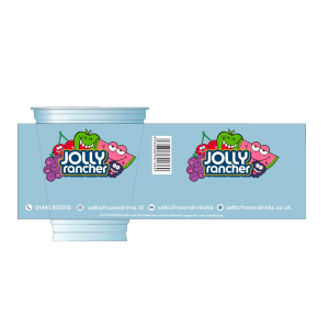 12oz Clear Smoothie Cup 20x50 (Jolly Rancher)