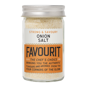 Favourit Onion Salt 6x90g