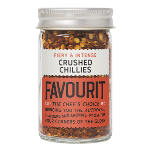 Favourit Crushed Chillies 6x28g