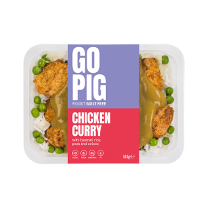 Go Pig Chicken Curry & Rice 4x400g