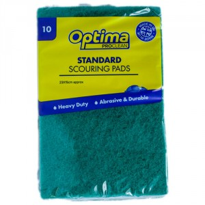 Green Scouring Pads 5x10
