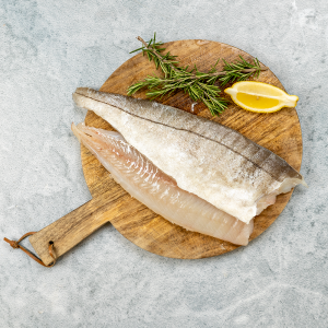 Keenan Seafood Pale Smoked Haddock Skin On 300-500g (Each)