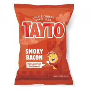 Tayto Smokey Bacon Crisps 48x37.5g