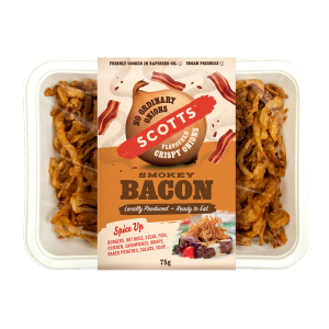 Smokey Bacon Crispy Onions 12x75g (Scotts onions)