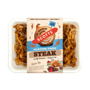 Gluten Free Steak Crispy Onions 12x75g (Scotts Onions)