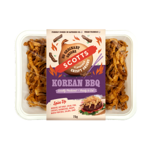 Korean BBQ Crispy onions 12x75g (Scotts Onions)