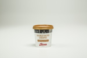 Rizzas Double Salted Caramel Ice Cream Tubs 24x125ml