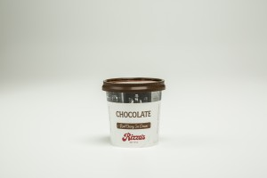 Rizzas Chocolate Ice Cream Tubs 24x125ml