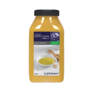 Chefs' Selections English Mustard 2x2.27ltr