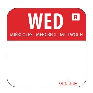 Wednesday Red Labels 1x1000 Roll