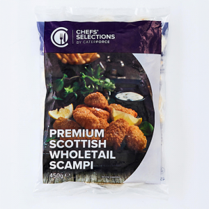 Chef's Selection Scampi Premium wholetail scampi Breaded 10x450g 