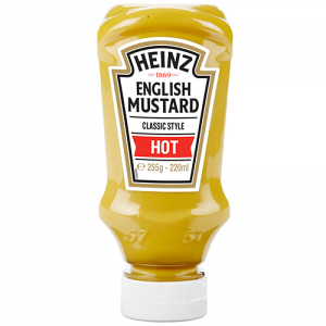 Heinz English Hot Mustard 8x220ml